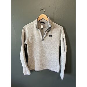 Patagonia Gray Quarter-Zip Sweatshirt